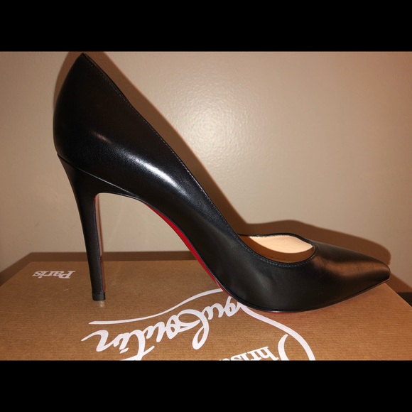 Christian Louboutins Pigalle 100 Black - Picture 3 of 8
